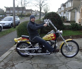 Hulk Hogan's Harley Davidson to the UK Image Express Exports